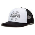 Powell-Peralta Cross Bones Trucker Hat - Black