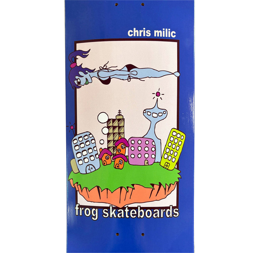Frog Air Head Chris Milic Skateboard Deck - 8.50"