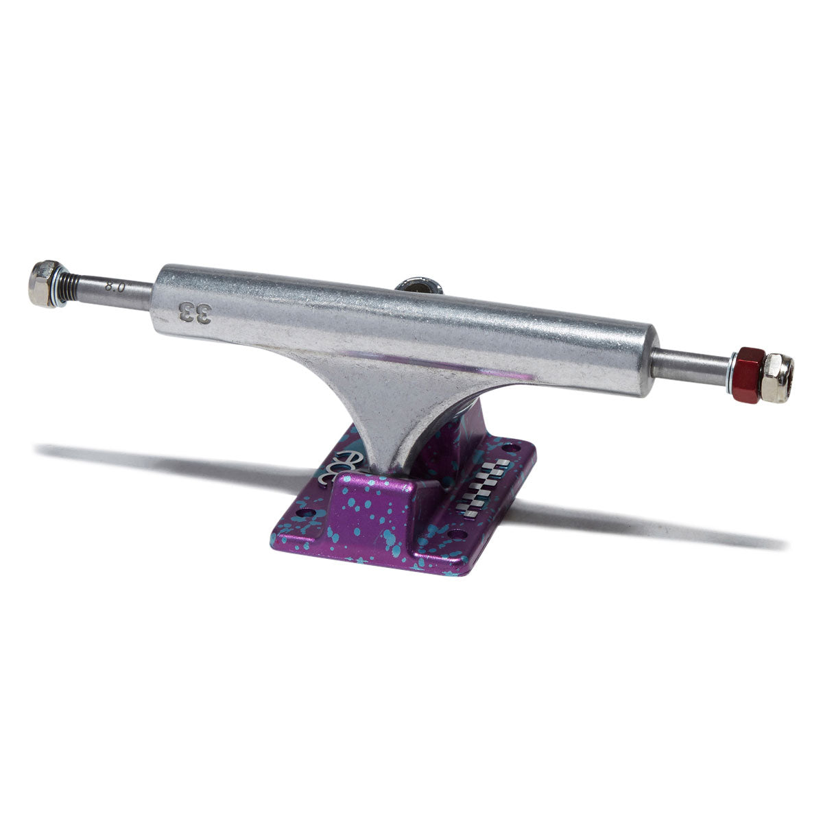 Ace AF1 Magenta Splatter Skateboard Trucks - Polished - 33