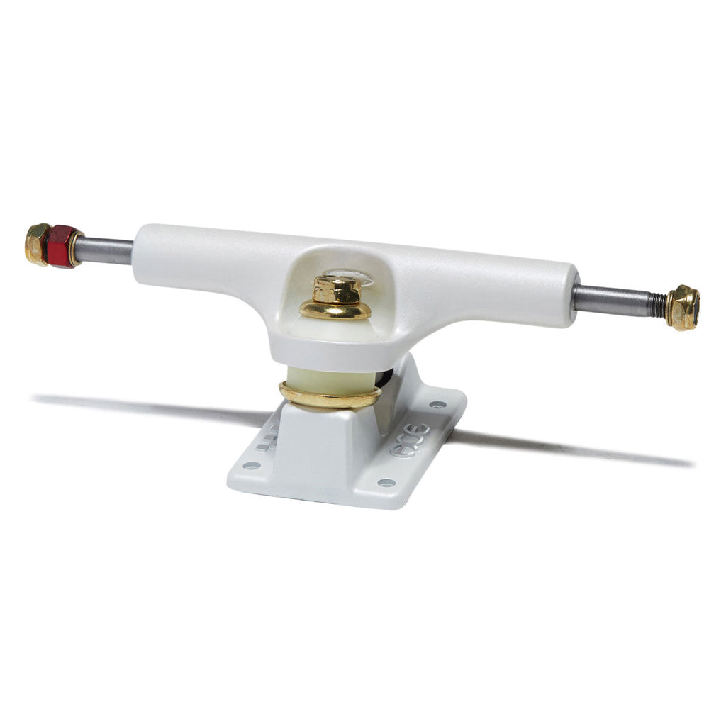 Ace AF1 Satin White Skateboard Trucks - Chrome - 33