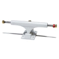 Ace AF1 Satin White Skateboard Trucks - Chrome - 55