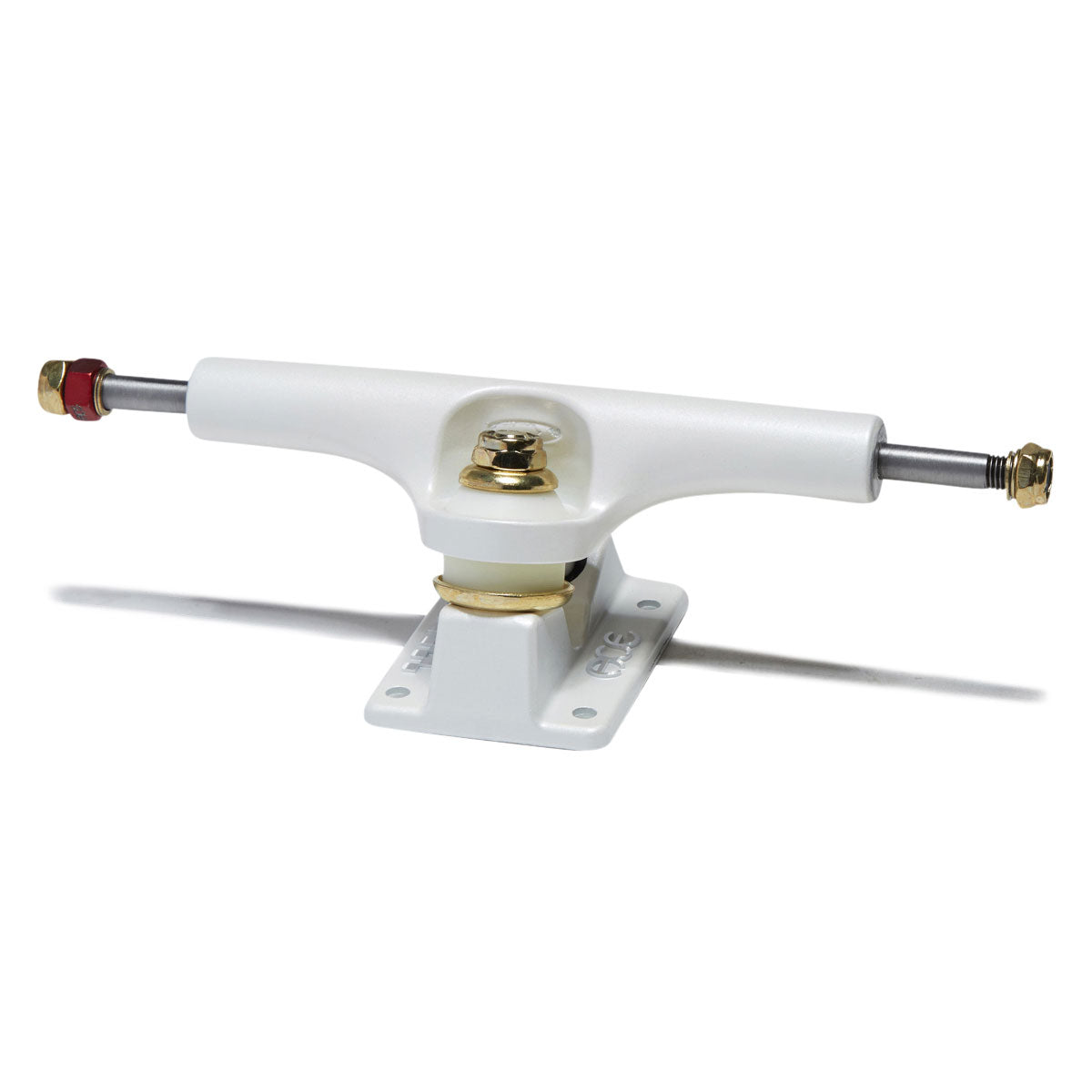 Ace AF1 Satin White Skateboard Trucks - Chrome - 60