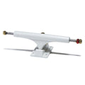Ace AF1 Satin White Skateboard Trucks - Chrome - 77