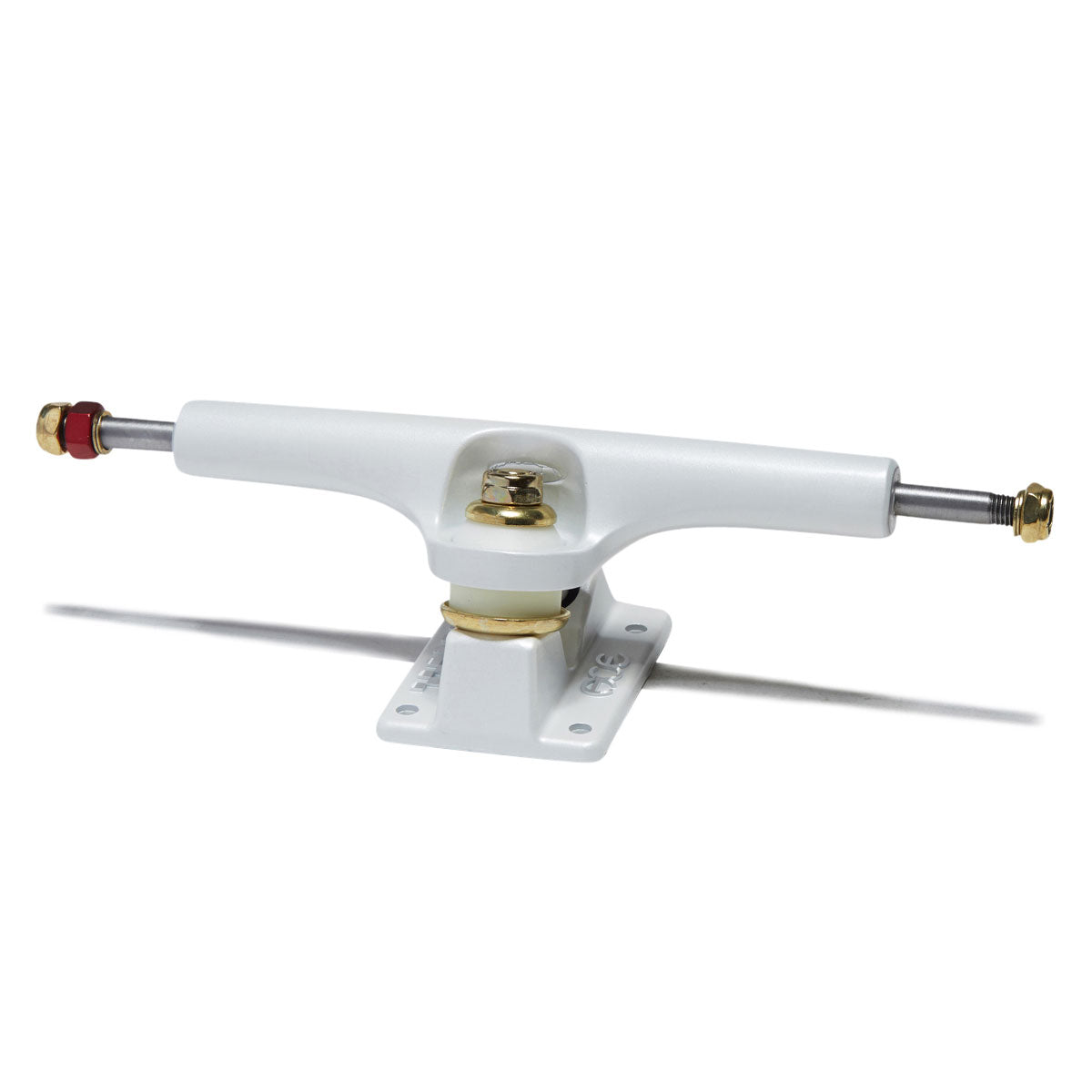 Ace AF1 Satin White Skateboard Trucks - Chrome - 77