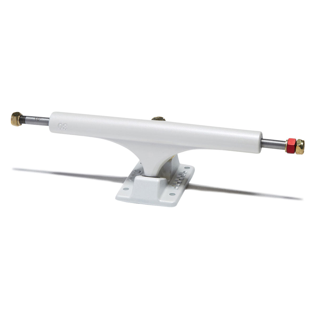 Ace AF1 Satin White Skateboard Trucks - Chrome - 80