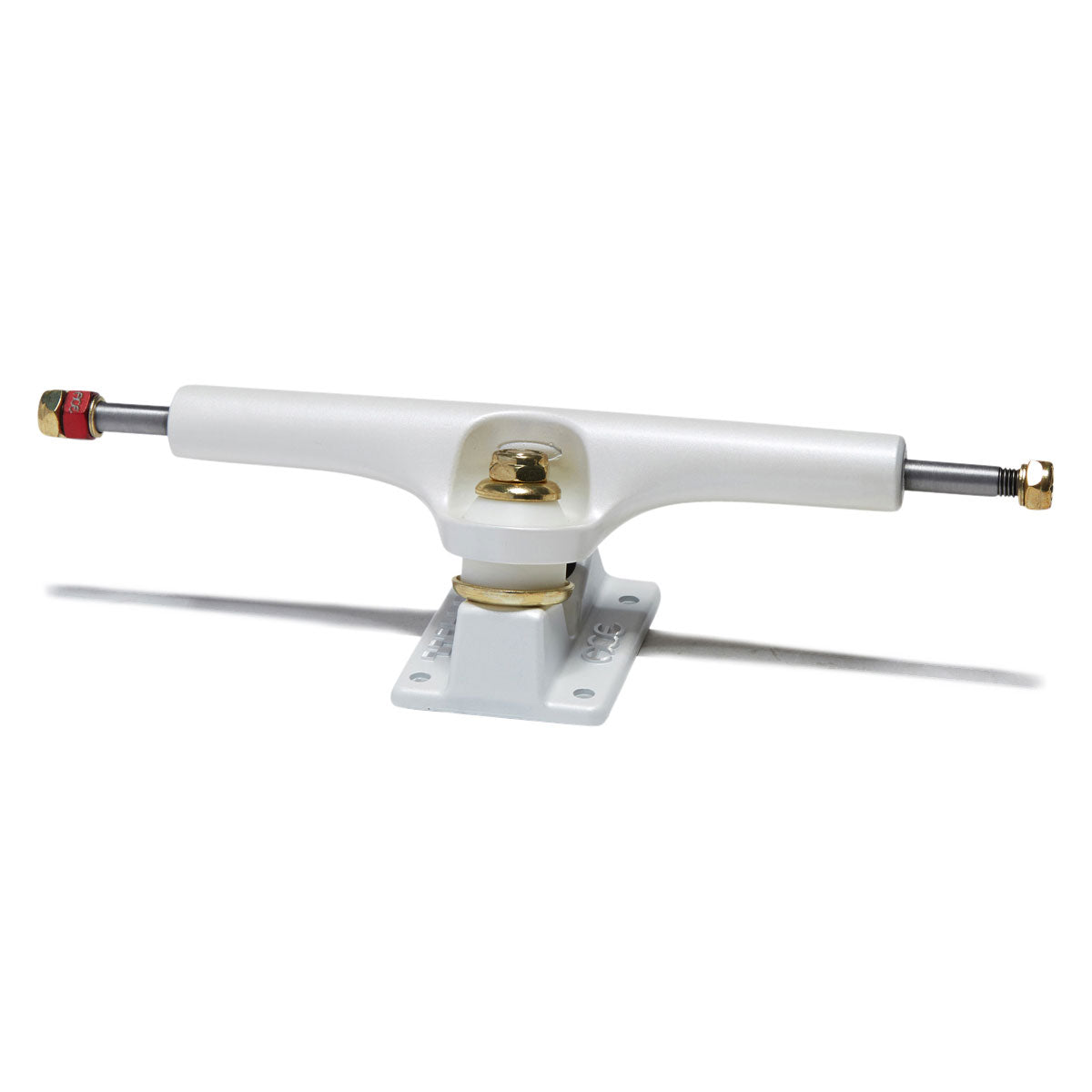 Ace AF1 Satin White Skateboard Trucks - Chrome - 80