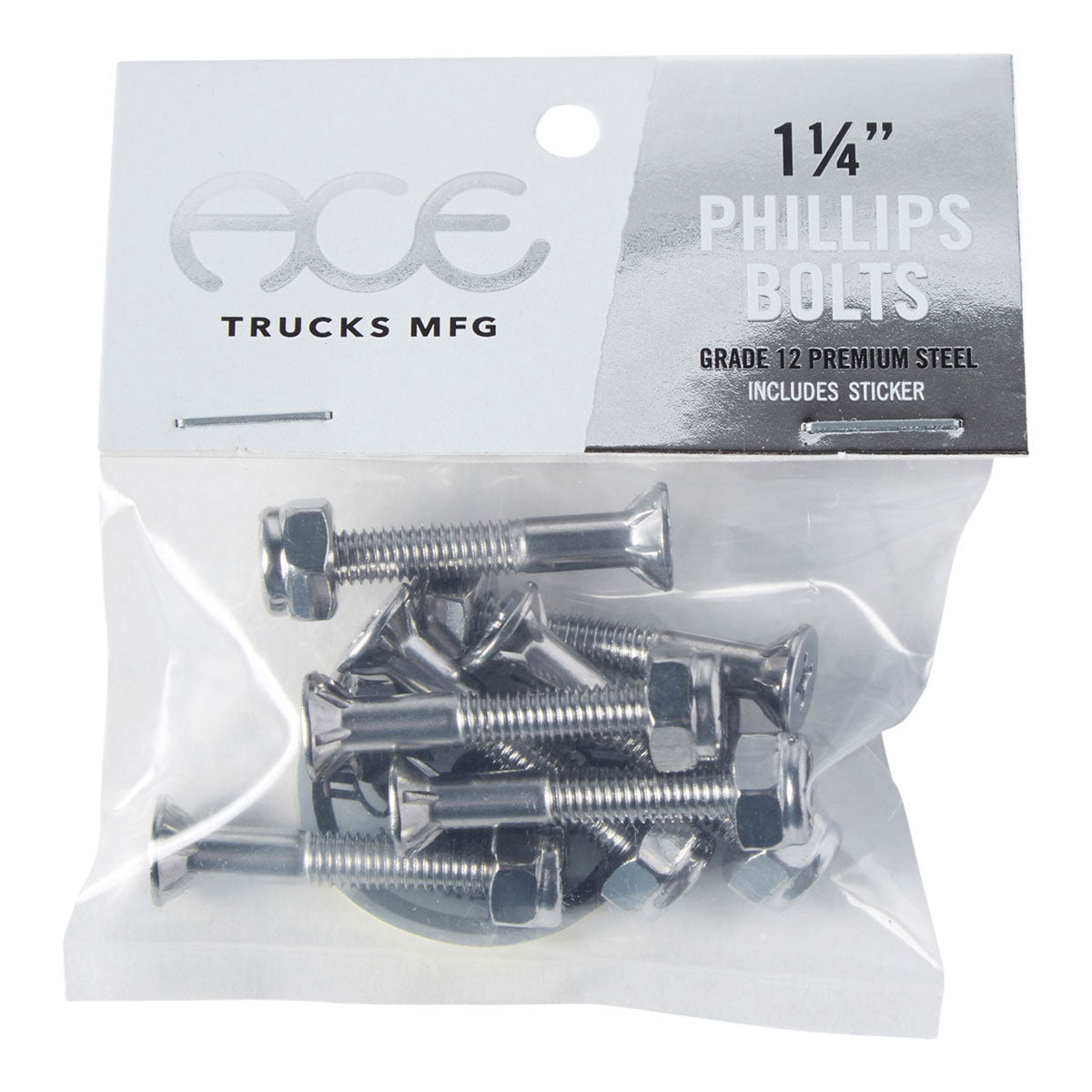 Ace Phillips Bolts Hardware - Silver