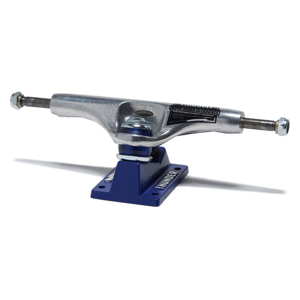 Thunder Joseph Campos Menace Inverted Editions Skateboard Trucks - Polished/Blue - 148mm