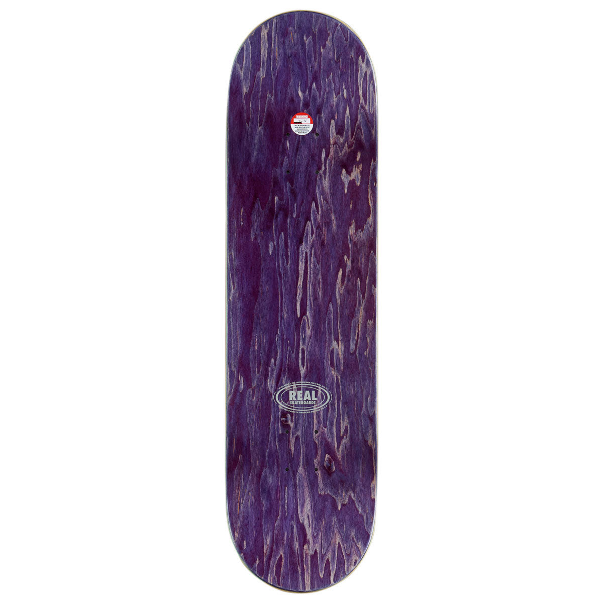 Real Ishod Kitten Scratch Twin Tail Skateboard Deck - Black - 8.50"