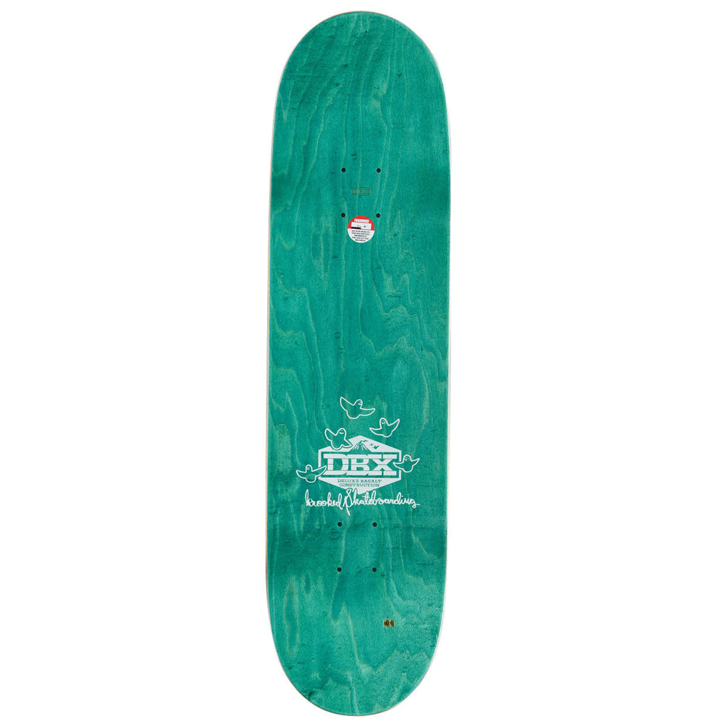 Krooked DBX Knox Watcher Skateboard Deck - Yellow - 8.50"