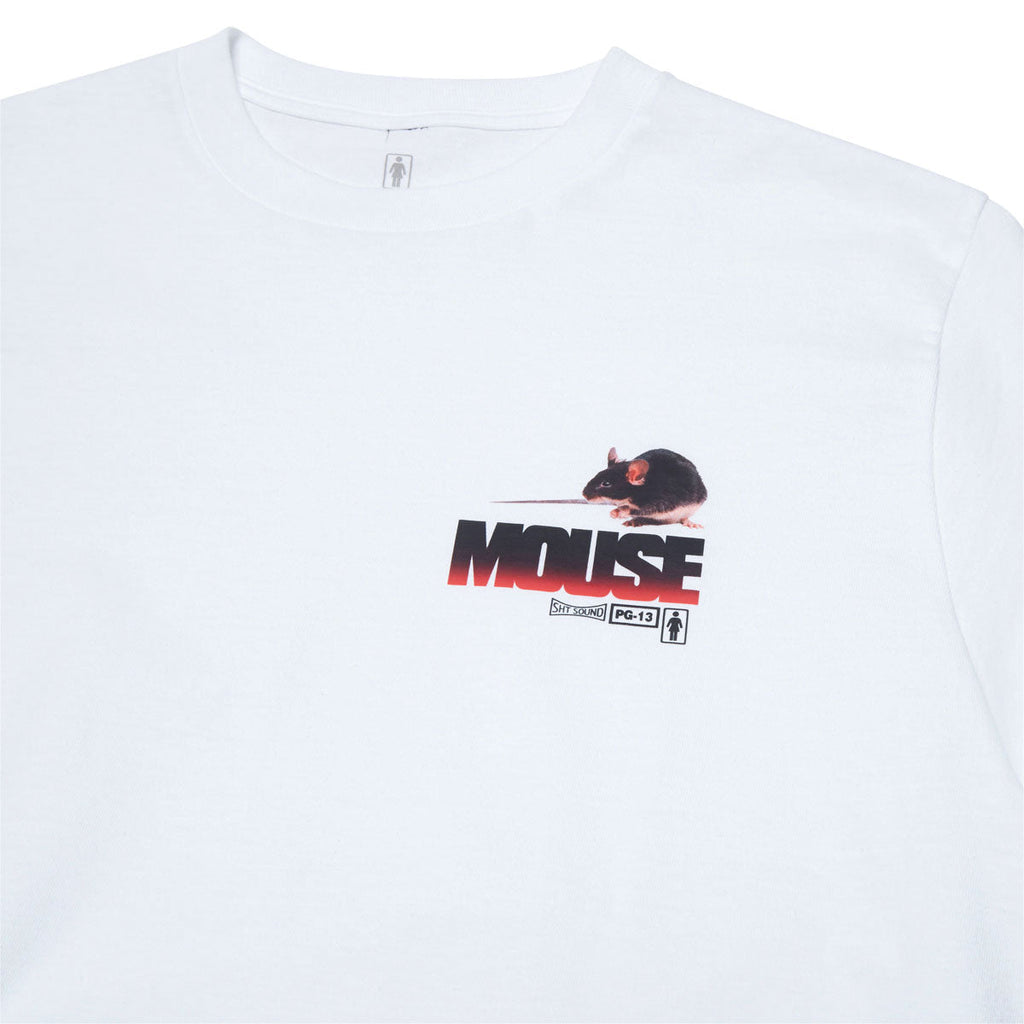 Girl Box Mouse T-Shirt - White