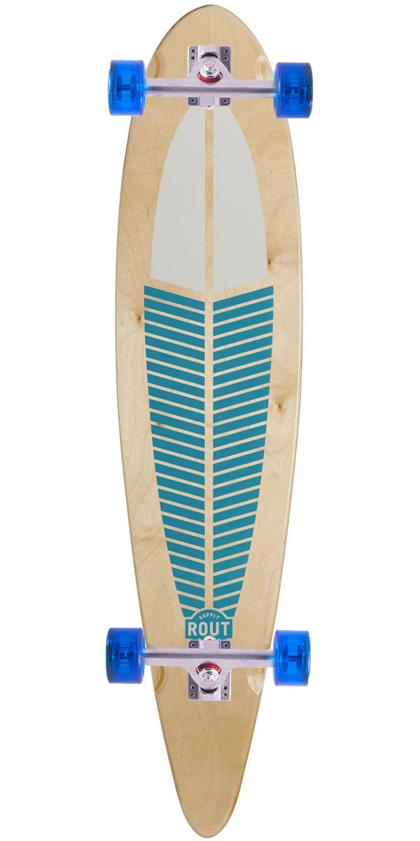 Rout Plume Pintail Longboard Complete
