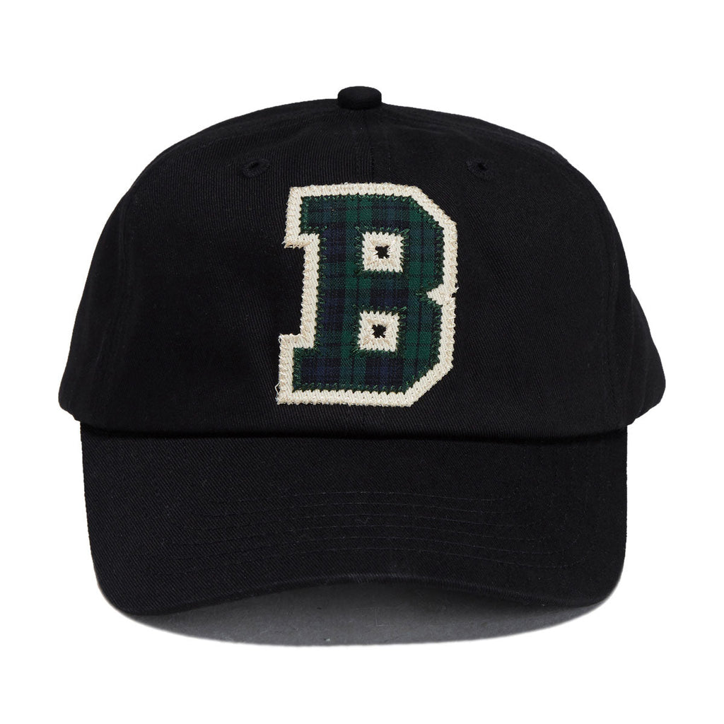 Butter Goods Collegiate 6 Panel Hat - Black