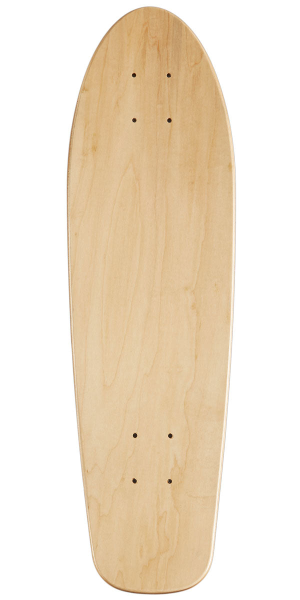 CCS Logo Cruiser Skateboard Deck - White - 8.00"