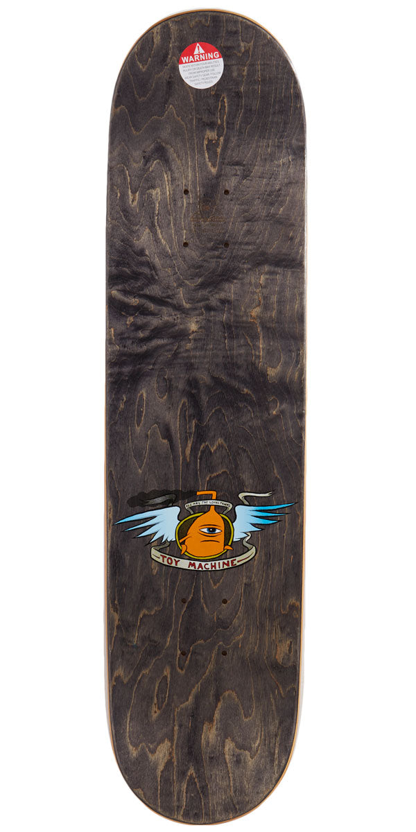 Toy Machine Monster Skateboard Deck - Assorted Stains - 8.125"