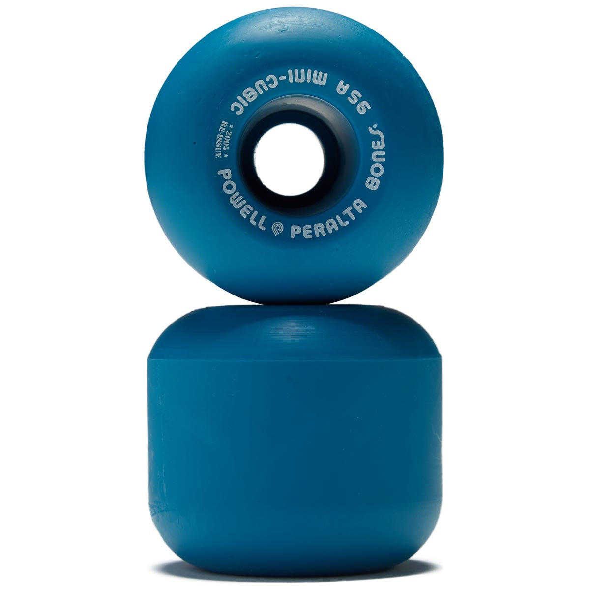 Powell-Peralta Mini Cubics 95A Skateboard Wheels - Blue - 64mm
