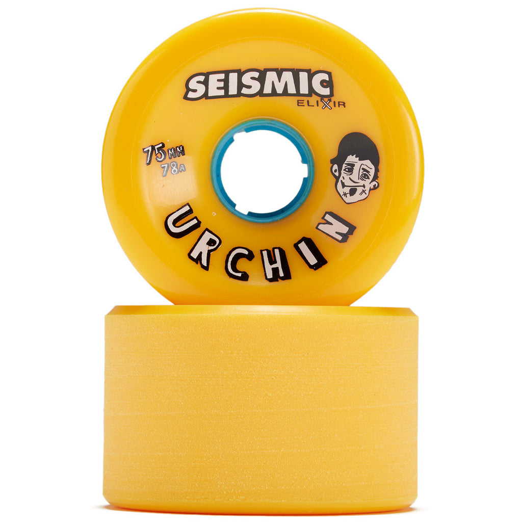 Seismic Urchin 78a Longboard Wheels - Mango - 75mm