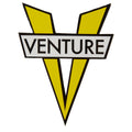 Venture V Die-Cut MD Sticker - Yellow