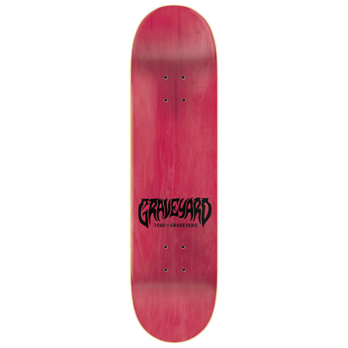 Zero x Graveyard Logo Skateboard Deck - 8.50"