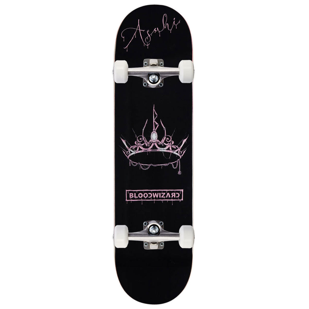 Blood Wizard Asahi Crown Skateboard Complete - 8.25"