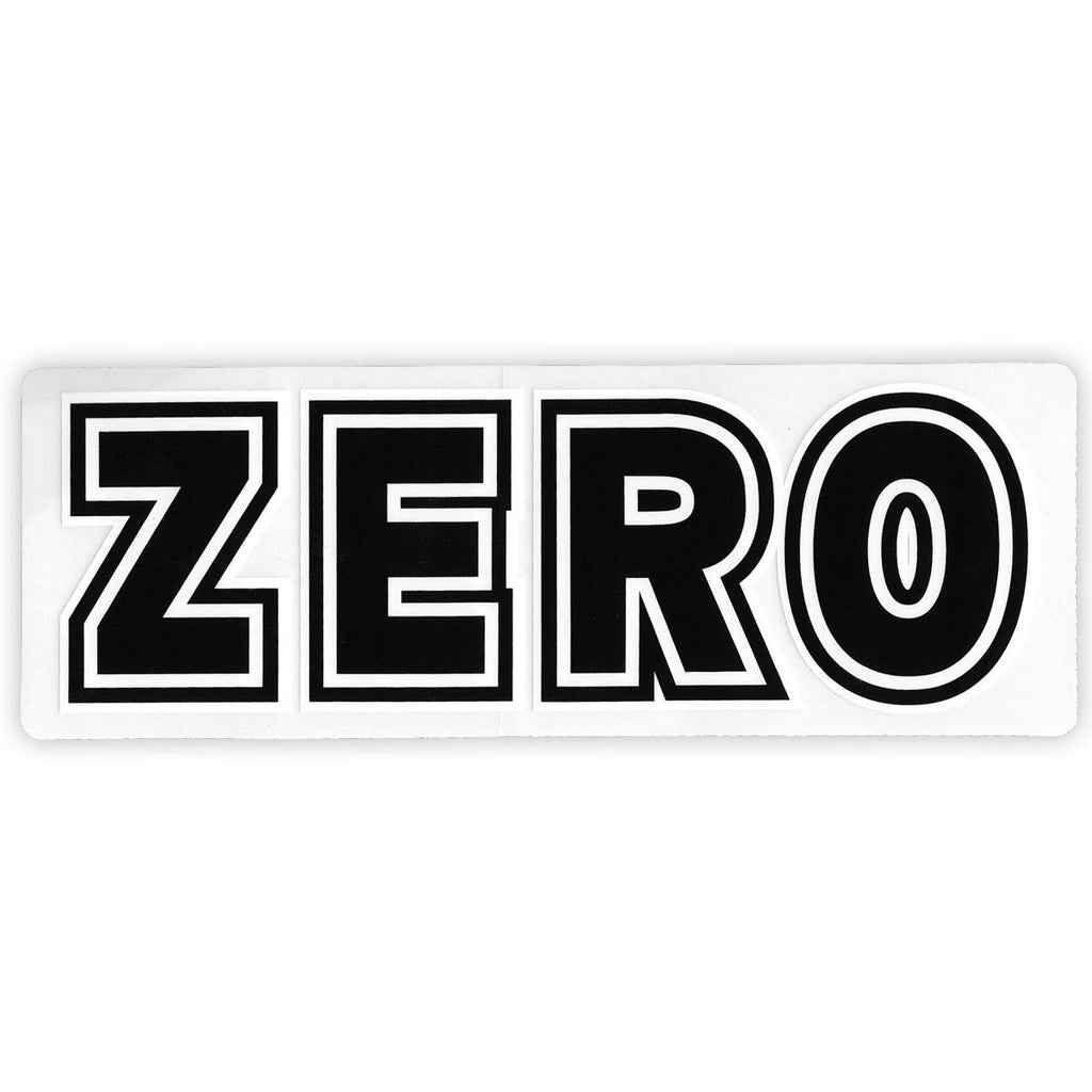 Zero Bold Sticker