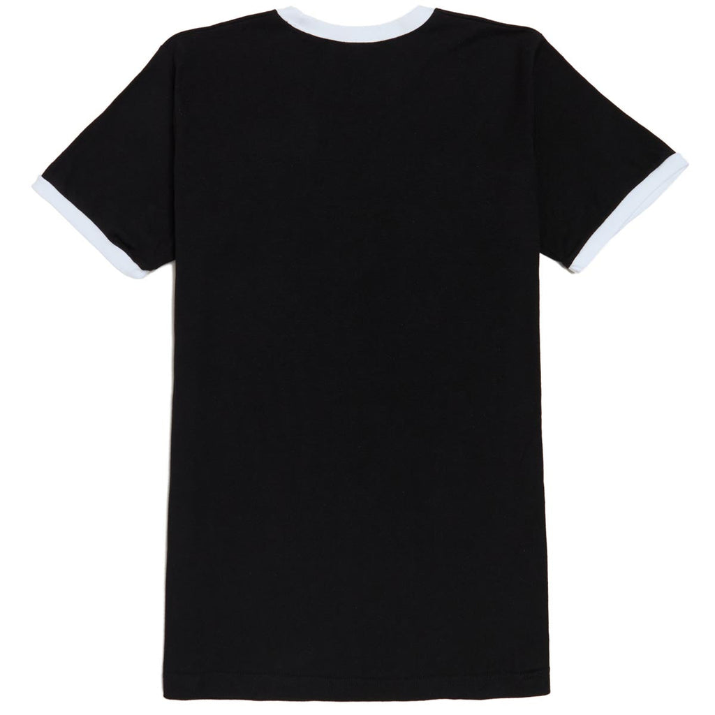 Zero 3 Skull Ringer T-Shirt - Black