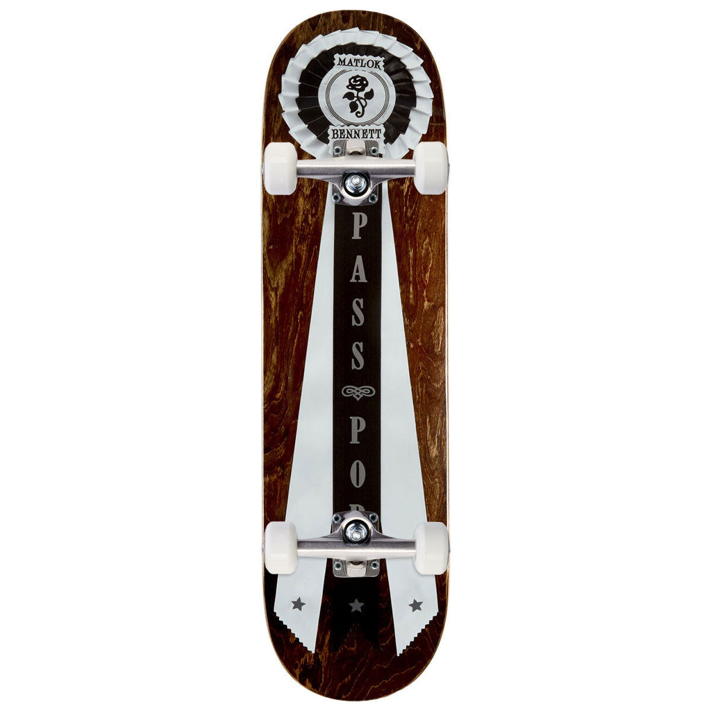 Passport Rosette Series Matlok Skateboard Complete - 8.50"