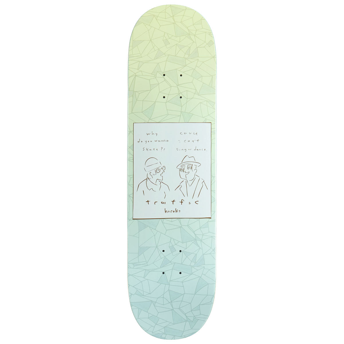 Traffic Hiroki Muraoka Balboa Skateboard Deck - 8.50"