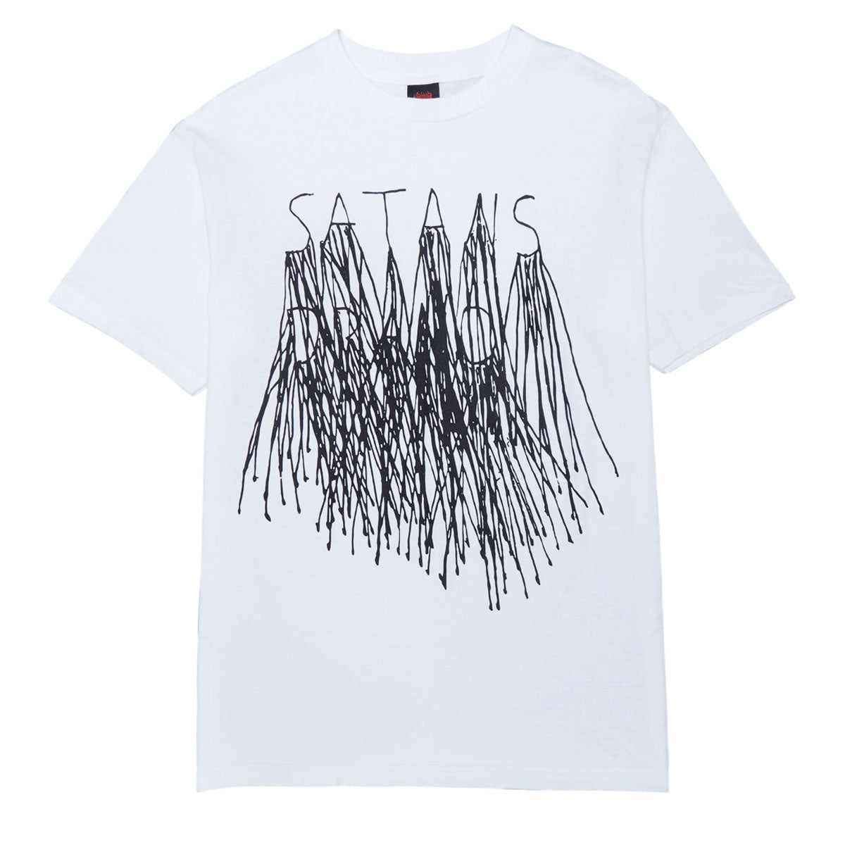 Satan's Drano Owen Bishop T-Shirt - White