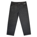 Timescan Relaxed Denim Jeans - Black
