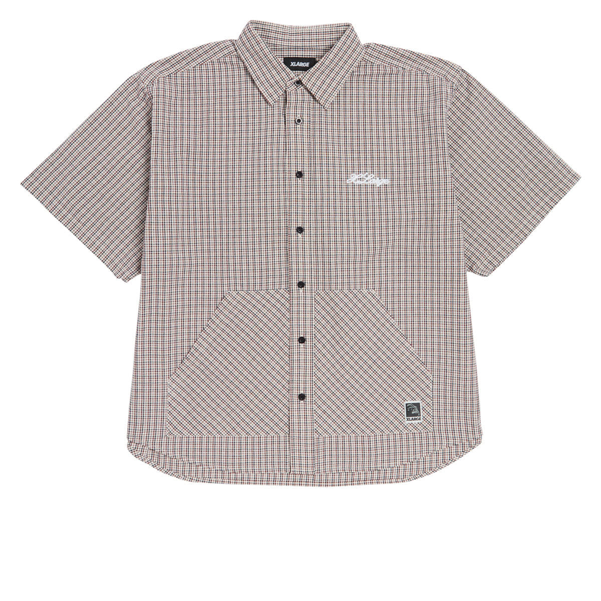 XLarge Check Double Sleeves Shirt - Beige