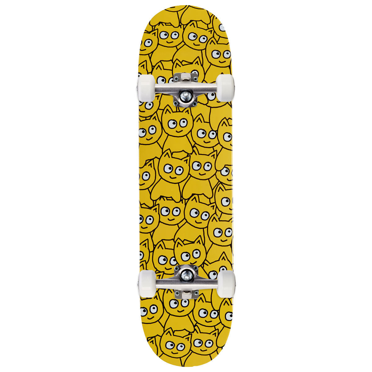 Meow Sticker Pile OG Skateboard Complete - 8.25"