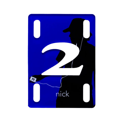 2 Riser Pads Nick Michel Pro Risers - Multi - 1/8"