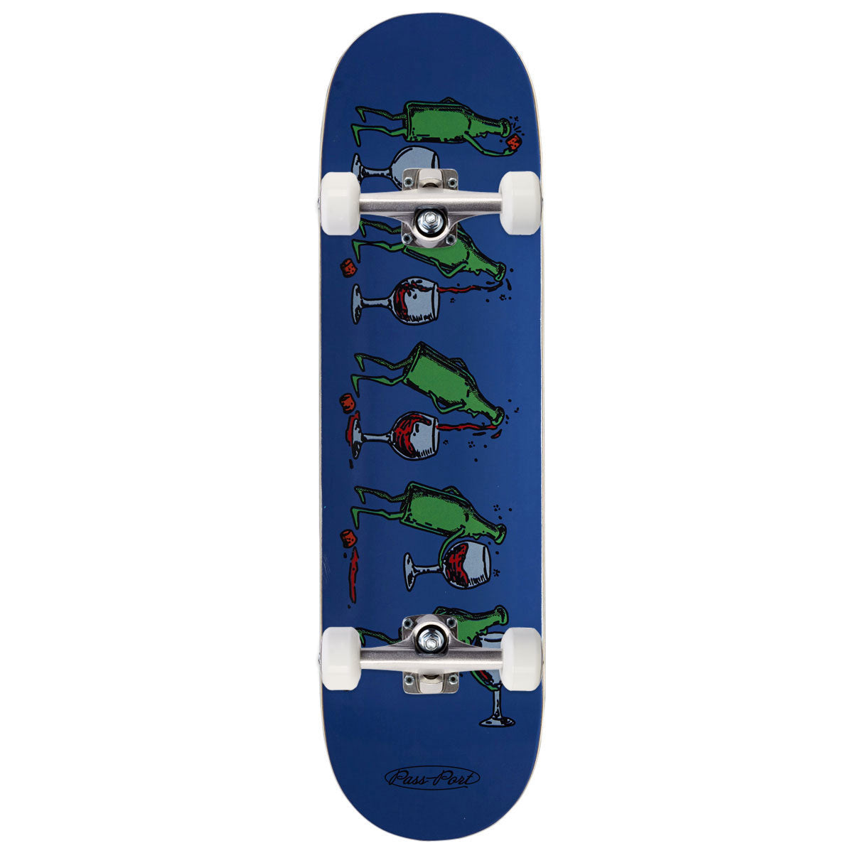Passport Over It Series On The Bottle Skateboard Complete - 8.50"