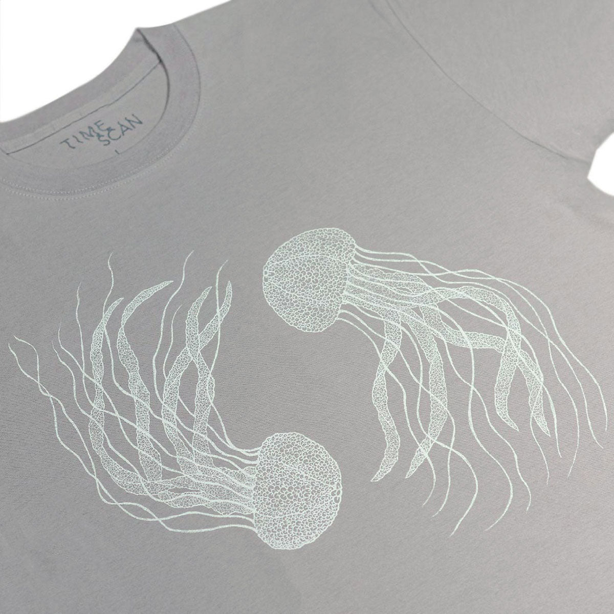 Timescan Kurage T-Shirt - Silver Grey