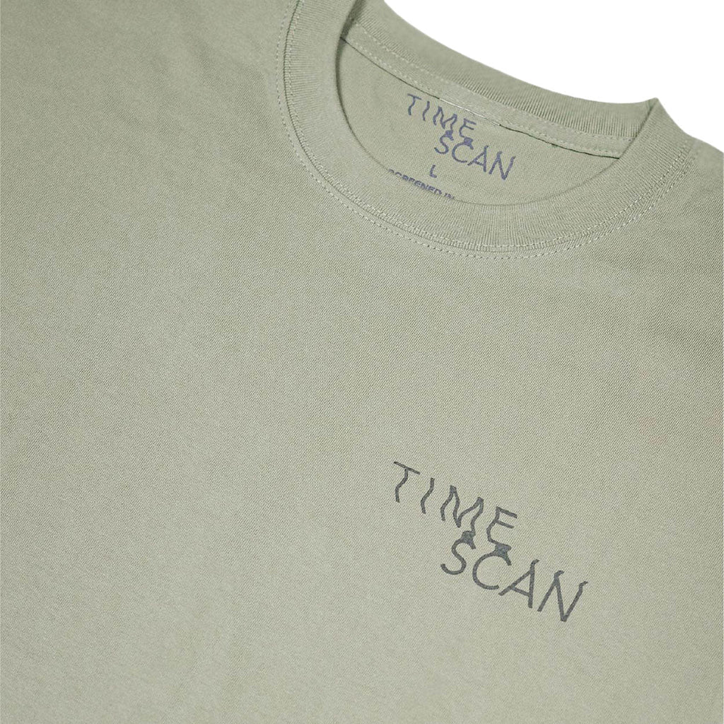 Timescan Logo T-Shirt - Sage Green