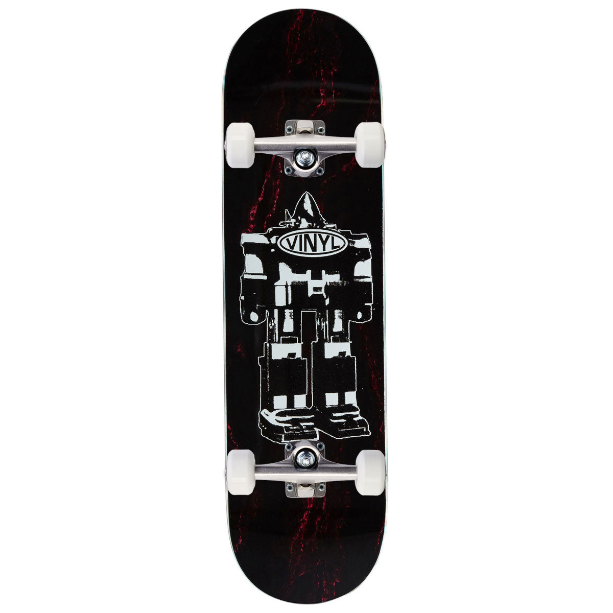 Vinyl Robot Skateboard Complete - 8.125"