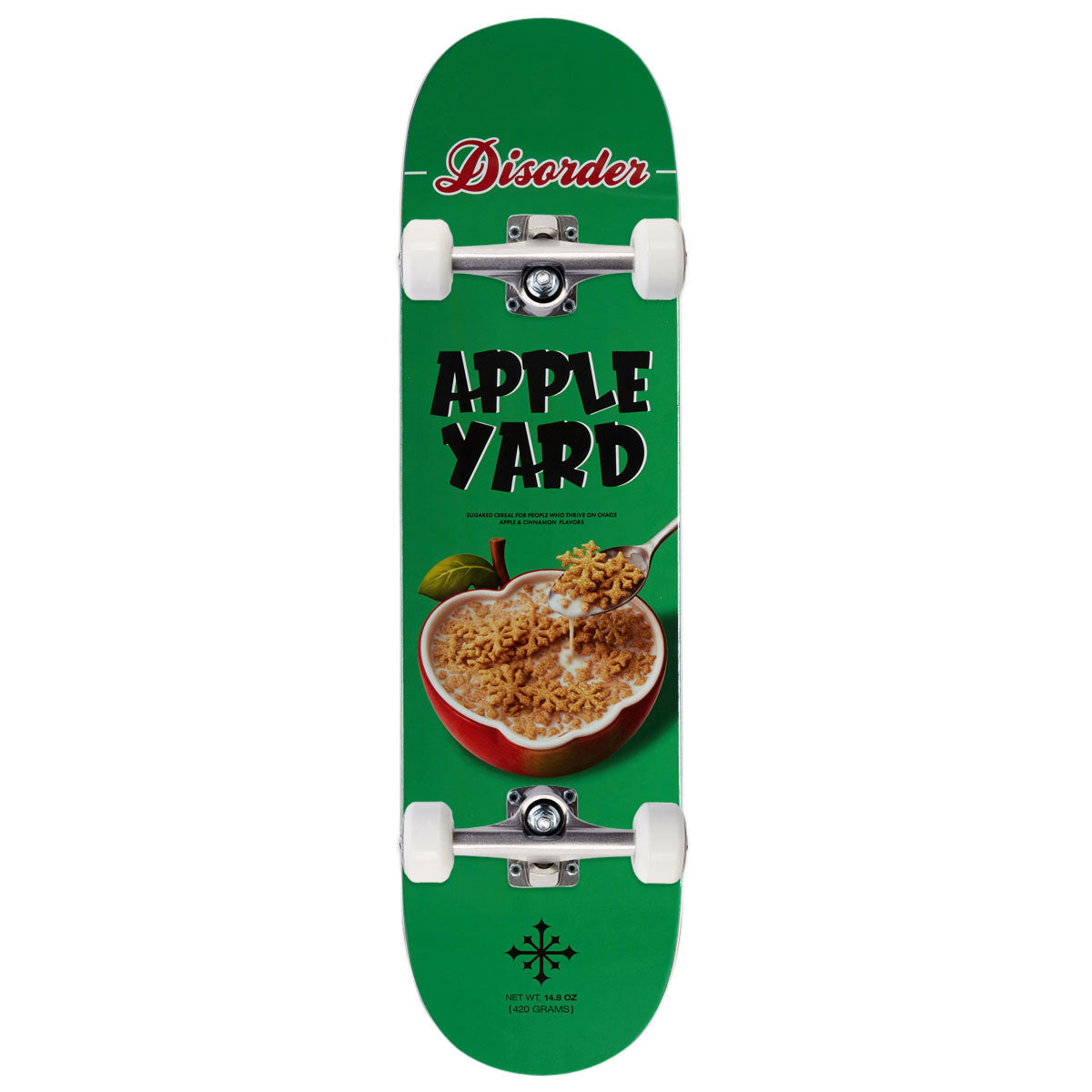 Disorder Apple Jacks Mark Appleyard Skateboard Complete - Green - 7.75"
