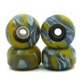 SlushCult Swirl Grom Fingerboard Wheels - Yellow
