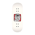 SlushCult News Shop Fingerboard Deck - White - 34mm