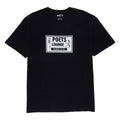 Poets Lounge Screened T-Shirt - Black