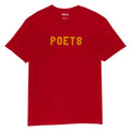 Poets OG Flocked T-Shirt - Red/Yellow Flocking