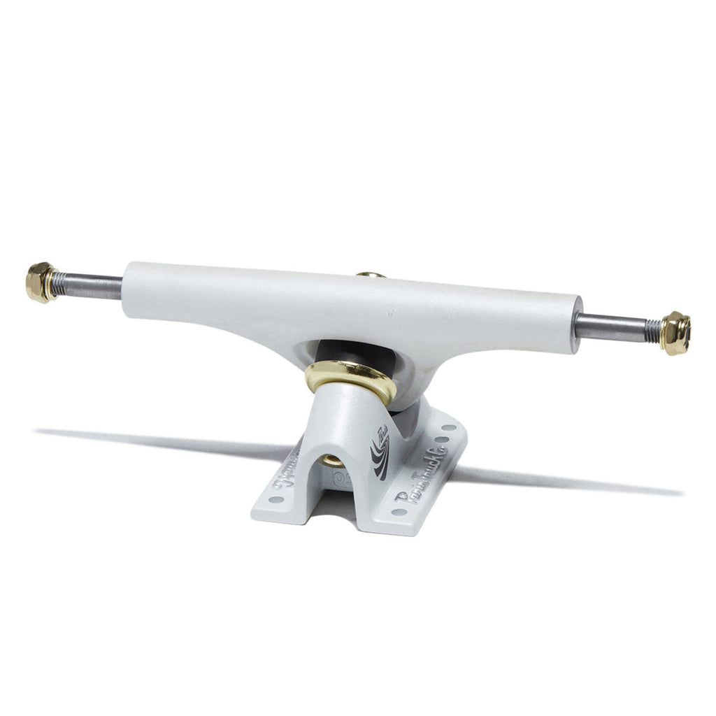Paris V3 Hollow Lites 150mm 50 Degree Longboard Trucks - Pearl White