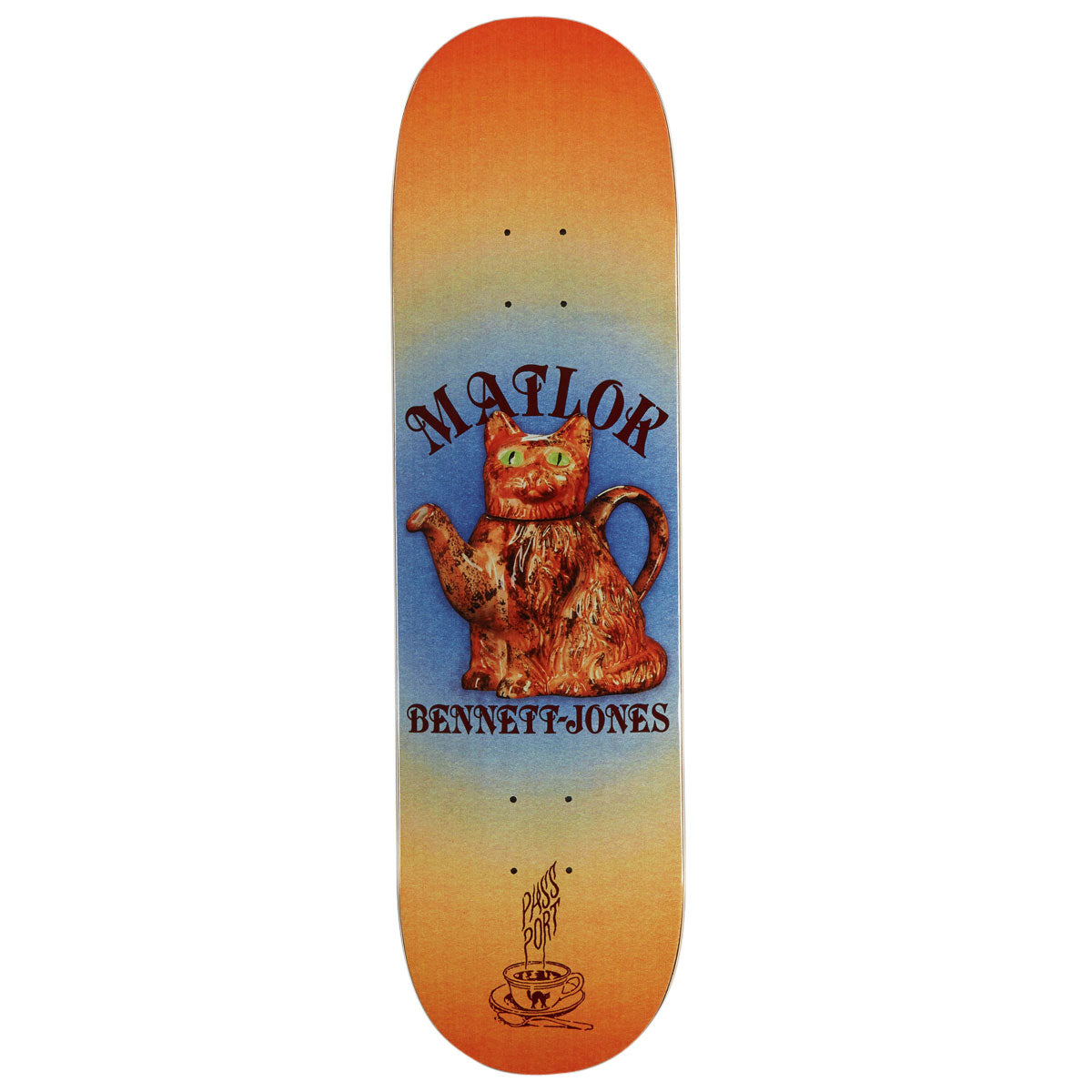 Passport Matlok Teapot Skateboard Deck - 8.50"