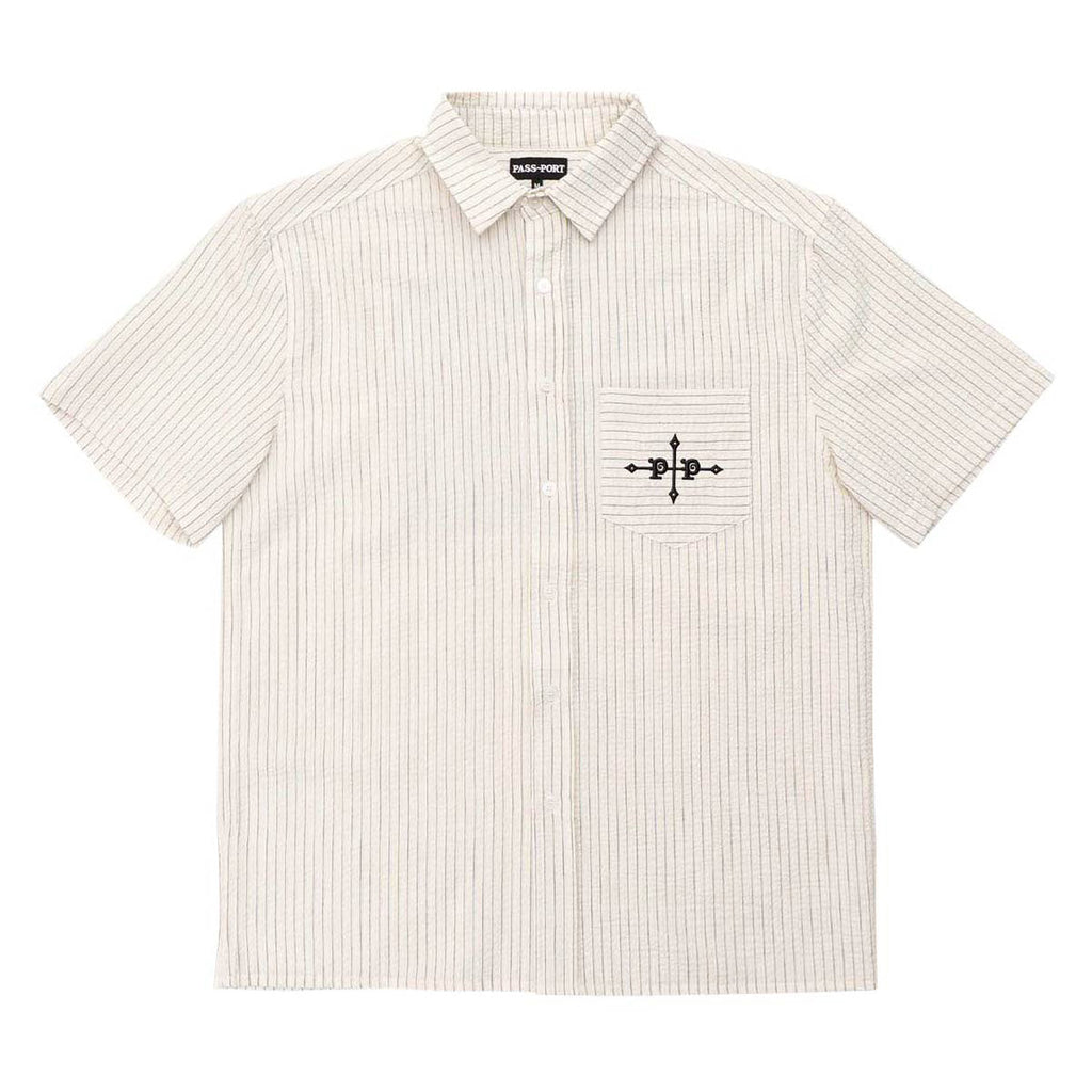Passport Gauntlets Workers Shirt - Off White