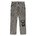 Passport Calligraphy Workers Club Straight Leg Jeans - Acid Grey