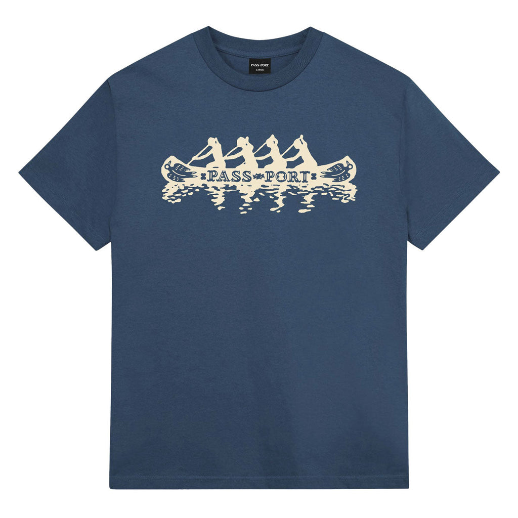 Passport Canoe T-Shirt - Harbour Blue