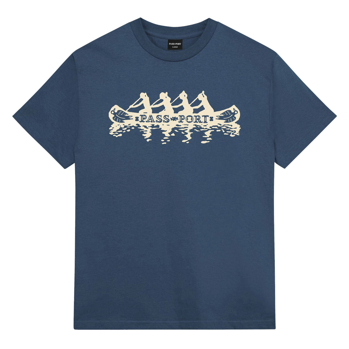 Passport Canoe T-Shirt - Harbour Blue