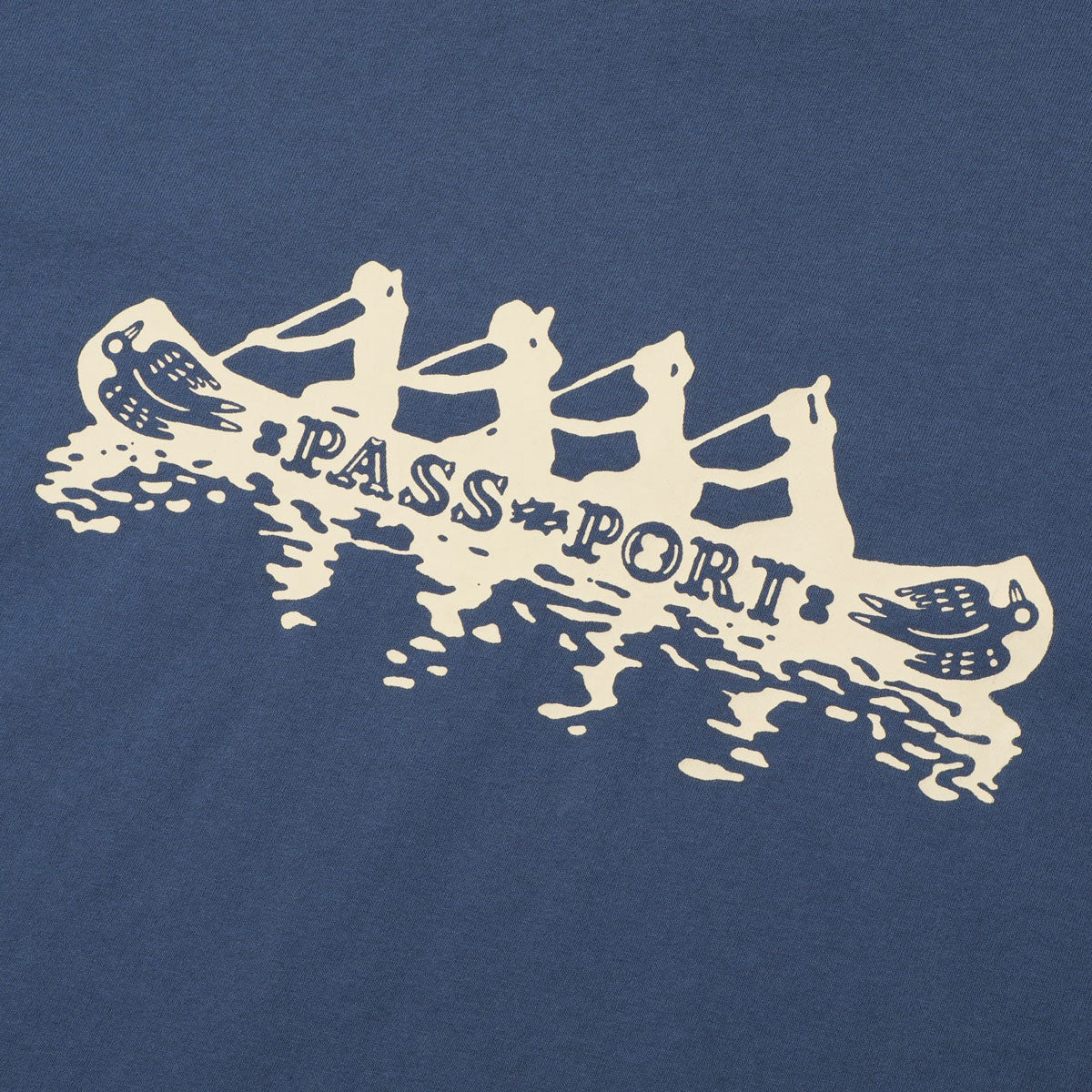 Passport Canoe T-Shirt - Harbour Blue