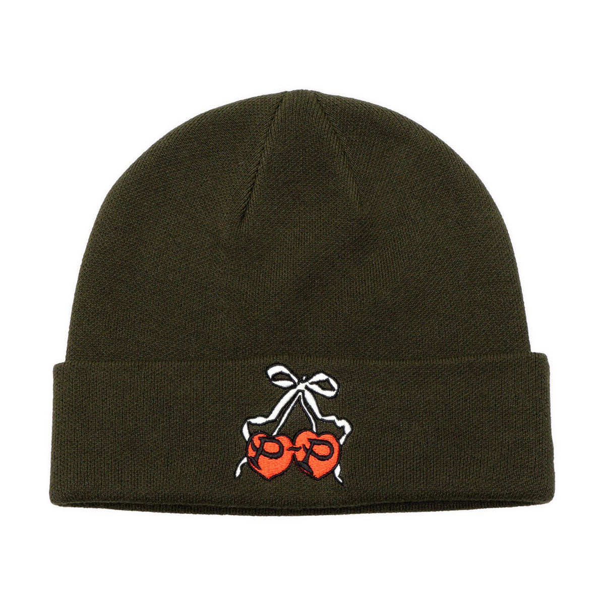 Passport Cherries Beanie Beanie - Khaki
